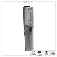 SHADA Handlampe - 10W 1000lm 6500K IP54  - Lithium-Ionen - 24,42Wh I 0700328