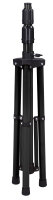 Shada Stativ 300739 Stahl Schwarz, höhenverstellbar bis 3 m, 5 kg Tragkraft