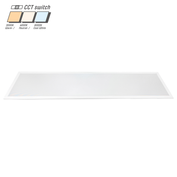 SHADA Panel - 30W 3900lm CCT 3000—6000K UGR<19  - 1195x295mm  - Lifud Netzteil - Weiß  I 0801085