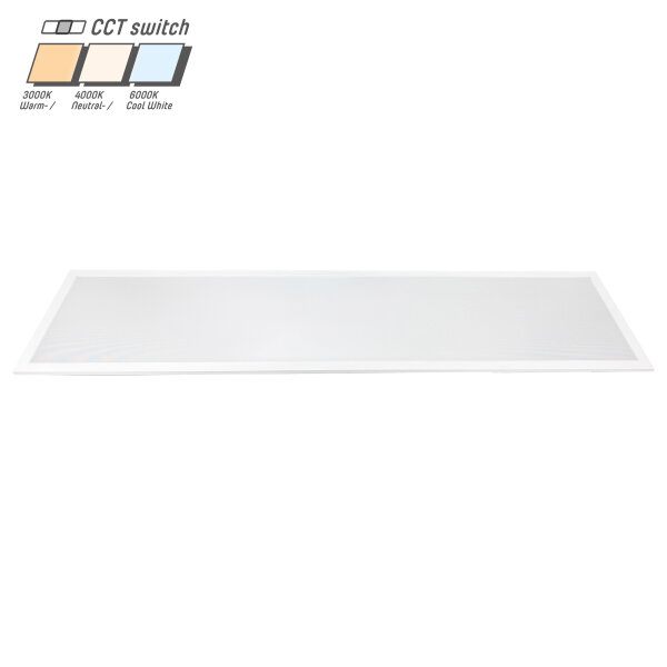Shada LED Panel 801085 Weiß, CCT 3000-6000 K, 1195x295 mm, 3900 lm