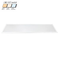 Shada LED Panel 801085 Weiß, CCT 3000-6000 K, 1195x295 mm, 3900 lm