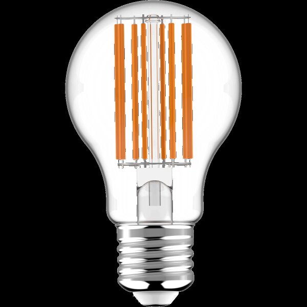 Shada LED Filament Leuchtmittel A60 620165 klar, E27, 3000 K, 3,8 W, 806 lm
