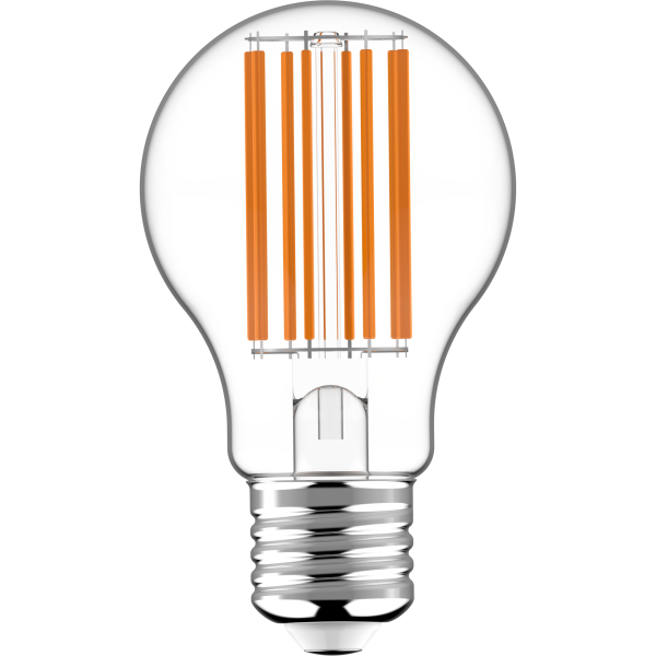 Shada LED Filament Leuchtmittel A60 620165 klar, E27, 3000 K, 3,8 W, 806 lm