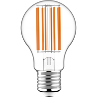 Shada LED Filament Leuchtmittel A60 620165 klar, E27, 3000 K, 3,8 W, 806 lm