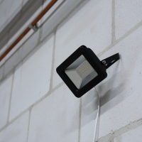 Shada LED-Strahler 310702 Schwarz, Neutralweiß, 20 W, IP65