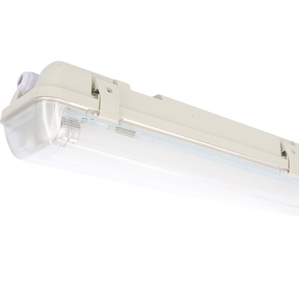 Shada LED Wannenleuchte 2401204_01, 120 cm, 2x14 W, 4200 lm, 4000 K neutralweiß, IP65, mit Bewegungs- und Tageslichtsensor