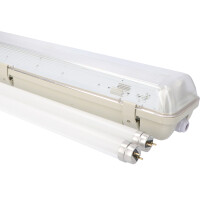 SHADA LED Wannenleuchte - 2x14W 120cm 4200lm 4000K IP65  - Sensor I 2401204_01