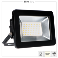 Shada LED Strahler 310706 Schwarz, 4000 K, 50 W, IP65