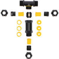 Shada T-Verbinder 300693 IP68, 3-polig, 4-14 mm