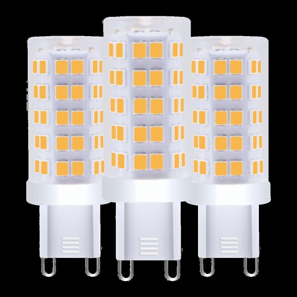 Shada LED-Kapsel G9 620136 Klar 3er-Pack, 550 lm, 2700 K Warmweiß