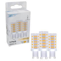 Shada LED-Kapsel G9 620136 Klar 3er-Pack, 550 lm, 2700 K Warmweiß