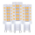 Shada LED-Kapsel G9 620136 Klar 3er-Pack, 550 lm, 2700 K Warmweiß
