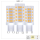 Shada LED-Kapsel G9 620136 Klar 3er-Pack, 550 lm, 2700 K Warmweiß