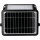 Shada Solar-Außenleuchte 300407 Schwarz mit Sensor, 10 W, 1080 lm
