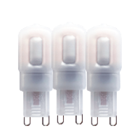 Shada LED G9 Kapsel 620135 Mattiert, 3er-Pack, 2,5 W 240 lm, Warmweiß 2700 K