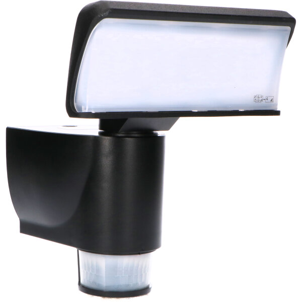 Shada LED-Strahler 310780 Schwarz, mit Bewegungsmelder, 1400 lm