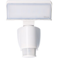 Shada LED-Außenstrahler Hué 310781 Weiß, mit Tracking-Bewegungsmelder, 18 W 1400 lm