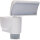 Shada LED-Außenstrahler Hué 310781 Weiß, mit Tracking-Bewegungsmelder, 18 W 1400 lm