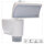 Shada LED-Außenstrahler Hué 310781 Weiß, mit Tracking-Bewegungsmelder, 18 W 1400 lm
