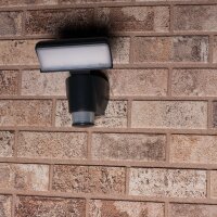 Shada LED-Strahler 310782 Anthrazit, mit Bewegungsmelder, 18 W