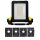 Shada Akku-Arbeitsleuchte 300819, 20 W, 5000 K, 2900 lm, IP54