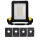 Shada Akku-Arbeitsleuchte 300819, 20 W, 5000 K, 2900 lm, IP54
