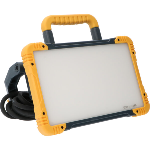 Shada Arbeitsleuchte 300810, 30 W, 3200 lm, 5000 K, IP54, mit Steckdose und 5 m Kabel