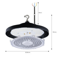 Shada High Bay LED Hallenstrahler 2400540 Neutralweiß 4000 K, 100 W, 14000 lm