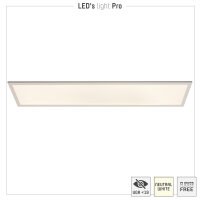Shada LED Panel 801082 Weiß, neutralweiß 4000 K, 1195x295 mm, UGR<19
