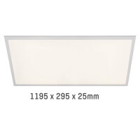 Shada LED Panel 801082 Weiß, neutralweiß 4000 K, 1195x295 mm, UGR<19