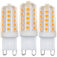 SHADA Led SMD Leuchtmittel - Kapsel G9 G9 3,5W 300lm 2700K Klar 320°  - dimmbar - 3er Sparpack I 0620137