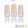 Shada LED SMD Leuchtmittel Kapsel G9 620137 Klar, 3er Pack, Warmweiß 2700 K, 3,5 W, Dimmbar
