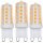 Shada LED SMD Leuchtmittel Kapsel G9 620137 Klar, 3er Pack, Warmweiß 2700 K, 3,5 W, Dimmbar