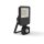 Shada LED-Strahler 310611 Schwarz, 20 W, mit Bewegungsmelder