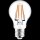 Shada LED Filament Leuchtmittel 611127 Klassisch A60 E27 klar, 7,3 W, 806 lm, 2700 K, mit Tageslichtsensor und HF-Bewegungssensor