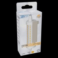 Shada LED-Röhre R7s 620119 Klar, Warmweiß (2700 K), 12,5 W, Dimmbar