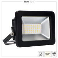 Shada LED-Strahler 310704 schwarz, 4000 K, 30 W, IP65