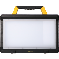Shada Arbeitsleuchte 300831, 45 W, 4000 K, IP54 Baustellentauglich, 5000 Lumen, mit 2 Steckdosen