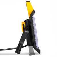 Shada Arbeitsleuchte 300831, 45 W, 4000 K, IP54 Baustellentauglich, 5000 Lumen, mit 2 Steckdosen