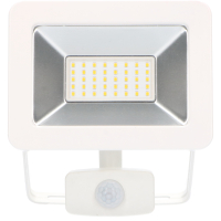 SHADA Strahler - 30W 3300lm 4000K IP44  - Sensor - Sanan LED - Weiß  I 0310715