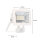 Shada LED Strahler 310715 Weiß mit Sensor, 30 W, 3300 lm