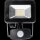 Shada LED-Strahler 310710 schwarz, 4000 K, 10 W, mit Bewegungsmelder