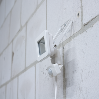 Shada LED Strahler 310711 Weiß mit Sensor, 10 W,...