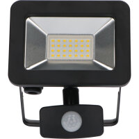 Shada LED Strahler 310712 schwarz, 20 W, mit Bewegungsmelder