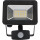 SHADA Strahler - 20W 2200lm 4000K IP44  - Sensor - Sanan LED - Schwarz  I 0310712