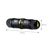 Shada I-Verbinder 300697 3-polig, 4-11 mm, IP68 wasserdicht, mit Hebelklemme