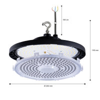 Shada High Bay LED Hallenstrahler 2400541 neutralweiß, 150 W, 21000 lm