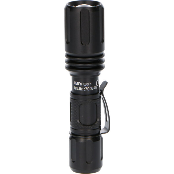 Shada CREE LED Taschenlampe 700346, 1x AA, 140 Lumen, IPX7 wasserdicht
