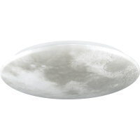 Shada Deckenleuchte 800803 Mondlandschaft, Ø 600 mm, 30 W, dimmbar (3000-5500 K)