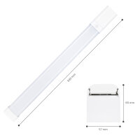Shada LED Spiegelleuchte 2400491 mit Steckdose, CCT, 60 cm, IP44